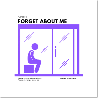 FORGET ABOUT ME (Light) Posters and Art